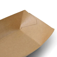 Cargar imagen en el visor de la galería, Barquette carton « bateau » pour amuse-bouches 400 ml (carton de 1000 pièces)