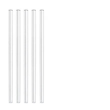 Charger l&#39;image dans la galerie, 5 pailles en verre borosilicate Maître verrier réutilisables à vie | Novela Global - Novela Global