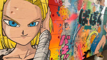 Charger l&#39;image dans la galerie, Tableau POP ART C18 &amp; Bulma - Novela