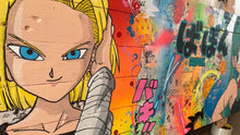 Charger l&#39;image dans la galerie, Tableau POP ART C18 &amp; Bulma - Novela