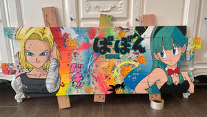 Tableau POP ART C18 &amp; Bulma - Novela