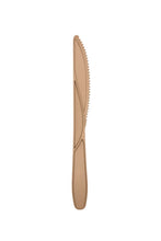 Charger l&#39;image dans la galerie, Couteau réutilisable en canne à sucre de 16 cm, biosourcé et élégant, fabriqué en France.