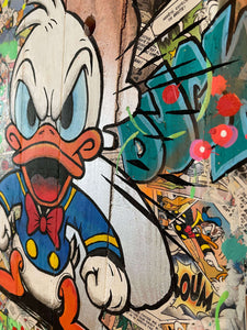 Tableau Pop Art Bébé Donald - Novela Global