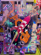 Charger l&#39;image dans la galerie, Tableau POP Art Tintin, on a marché sur la lune - Novela Global