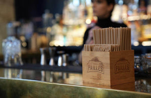 Paille en canne à sucre | 21 cm Ø6mm | Ne ramollit pas | Made In France | 500 pcs - Novela Global