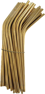 Paille en inox 215x6mm série spéciale Novela Global lot de 50 - Novela Global