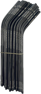 Paille en inox 215x6mm série spéciale Novela Global lot de 50 - Novela Global