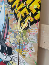 Charger l&#39;image dans la galerie, Tableau Pop Art Bugs Bunny with vibrant colors and comic book style design, showcasing iconic character details.
