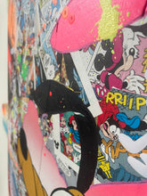 Carica l&#39;immagine nel visualizzatore di Gallery, Tableau Pop Art Pluto sur bois de palette signé Vincent STREIFF®