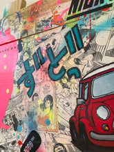 Carica l&#39;immagine nel visualizzatore di Gallery, Tableau Pop Art Nicky Larson City Hunter sur bois de palette signé Vincent STREIFF®