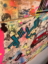 Carica l&#39;immagine nel visualizzatore di Gallery, Tableau Pop Art Nicky Larson City Hunter sur bois de palette signé Vincent STREIFF®