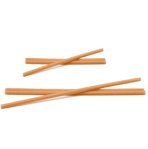 Paille bagasse écologique, résistante à des températures extrêmes, pour cocktails et boissons, longue et courte.