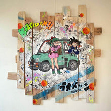 Charger l&#39;image dans la galerie, Tableau Pop Art Turbo 2 Dragon ball - Novela