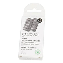 Load image into Gallery viewer, 2 recharges pour brosse à dents Caliquo ou Lamazuna | Novela