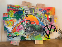 Charger l&#39;image dans la galerie, Tableau Pop Art VW, Combi, Buggy - Novela