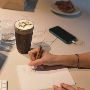 Gobelet réutilisable fabriqué à base de café - Novela