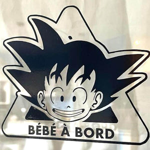 Dragon Ball Goku autocollant bébé à bord - Novela