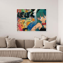 Charger l'image dans la galerie, Bulma impression sur toile de l'œuvre originale de Vincent STREIFF