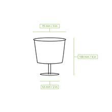 Charger l'image dans la galerie, Verre à vin réutilisable 200 ml - Transparent (carton de 150 pièces)