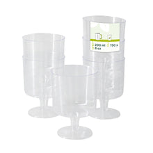 Charger l'image dans la galerie, Verre à vin réutilisable 200 ml - Transparent (carton de 150 pièces)