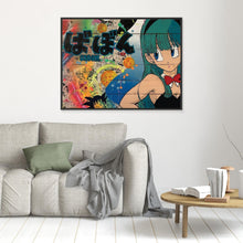 Charger l'image dans la galerie, Bulma impression sur toile de l'œuvre originale de Vincent STREIFF