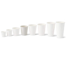 Charger l'image dans la galerie, Gobelet en carton 200 ml blanc, revêtement PLA (carton de 1000 pièces)