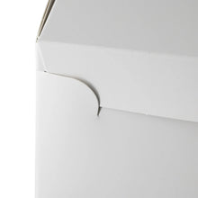 Load image into Gallery viewer, Boîte à tarte M 23 x 23 x 10 cm, blanc (carton de 100 pièces)