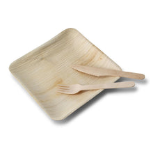 Carica l'immagine nel visualizzatore di Gallery, Fourchette en bois 16 cm, revêtement bio (carton de 1000 pièces)