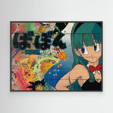 Charger l'image dans la galerie, Bulma impression sur toile de l'œuvre originale de Vincent STREIFF