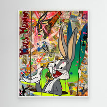 Charger l'image dans la galerie, Bugs Bunny Reproduction officielle sur toile