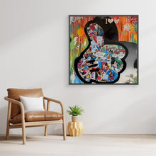 Carica l'immagine nel visualizzatore di Gallery, Main de Mickey - impression sur toile de l'œuvre originale de Vincent STREIFF