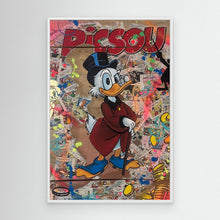 Charger l'image dans la galerie, Picsou impression sur toile de l'œuvre originale de Vincent STREIFF