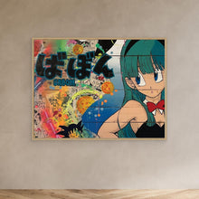 Charger l'image dans la galerie, Bulma impression sur toile de l'œuvre originale de Vincent STREIFF