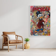 Charger l'image dans la galerie, Picsou impression sur toile de l'œuvre originale de Vincent STREIFF