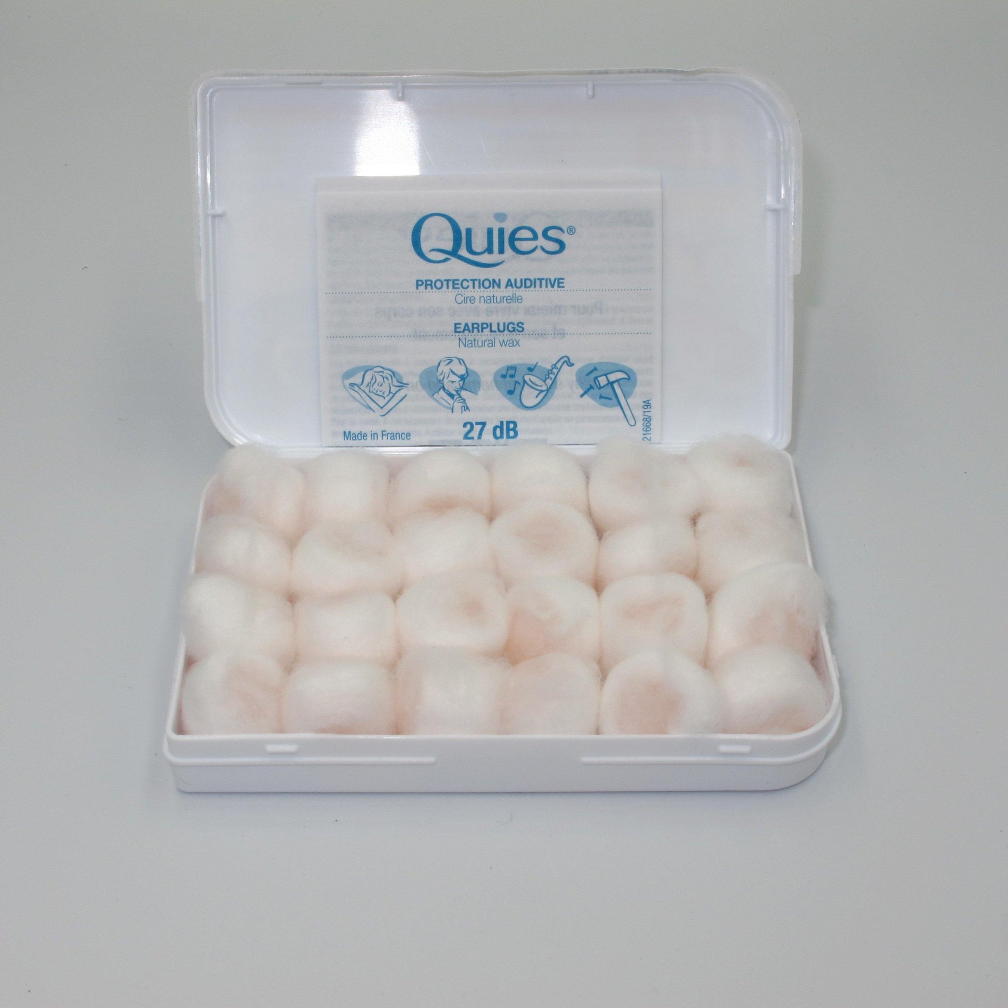 Boules Quies en cire 12 paires made in France Novela Global
