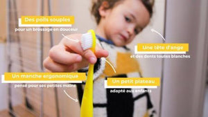 Brosse a dents enfant rechargeable Caliquo | Novela