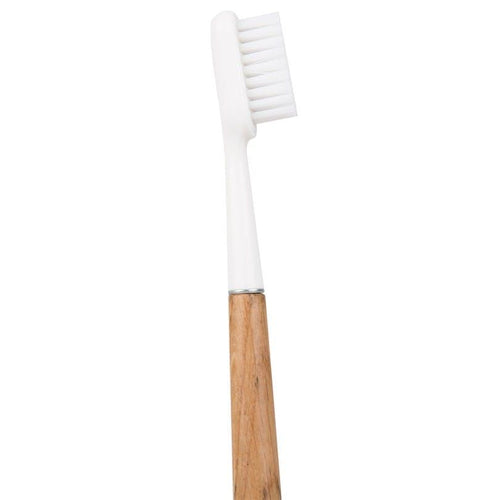 Brosse à dents rechargeable en bois chêne poils mediums | Novela