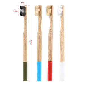 Brosse à dents en Bambou 9 couleurs | Novela-Global.com