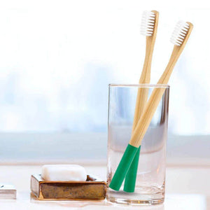 Brosse à dents en Bambou 9 couleurs | Novela-Global.com