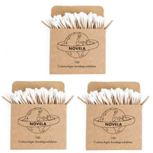 Charger l&#39;image dans la galerie, Coton tige biodégradable en bois | Novela-Global.com