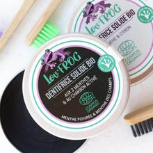 Charger l&#39;image dans la galerie, Dentifrice solide Menthe &amp; Citron Lov&#39;FROG 100% naturel | Novela
