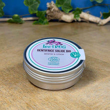Charger l&#39;image dans la galerie, Dentifrice solide Menthe &amp; Citron Lov&#39;FROG 100% naturel | Novela