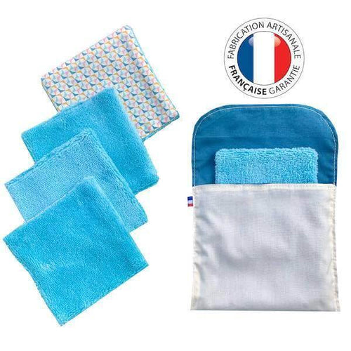 Lingettes démaquillantes réutilisables 100% fabriquées en France | Novela-Global.com 