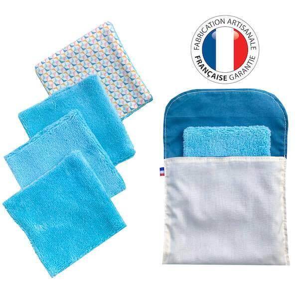 Lingettes démaquillantes réutilisables 100% fabriquées en France | Novela-Global.com 