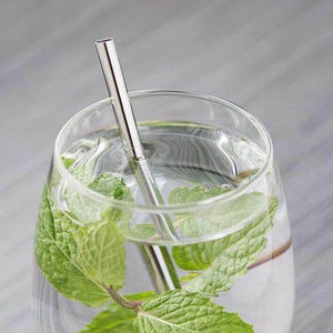 Pailles inox courtes 145 mm marque française | Novela Global | Novela