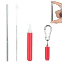 Charger l&#39;image dans la galerie, Paille télescopique en inox | Novela-Global.com
