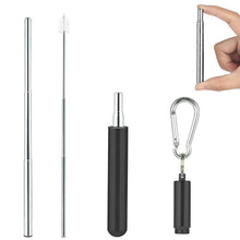 Charger l&#39;image dans la galerie, Paille télescopique en inox | Novela-Global.com