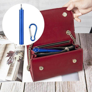 Paille télescopique en inox | Novela-Global.com