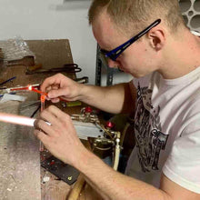 Charger l&#39;image dans la galerie, Paille en verre fabriquées en France artisanalement | Novela-Global.com